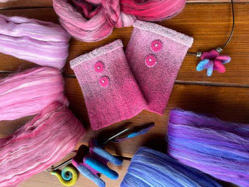 How to Wet Felt with Wool