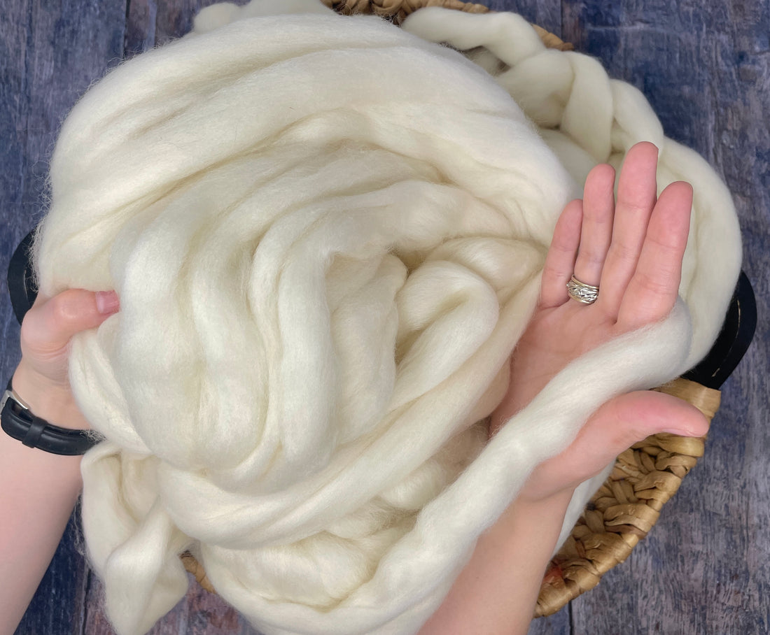 Organic Merino Wool Roving