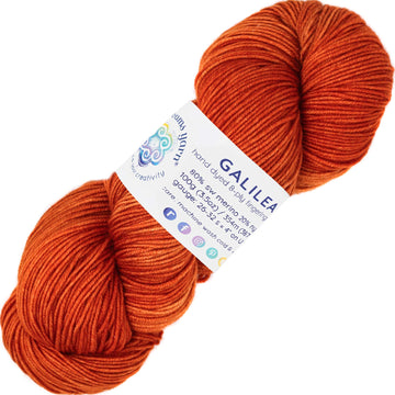 Galilea, Hand Dyed Sock Yarn - Solar