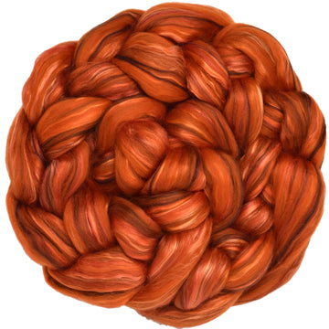 Luxe Blend - Merino & Silk - Amber Glow