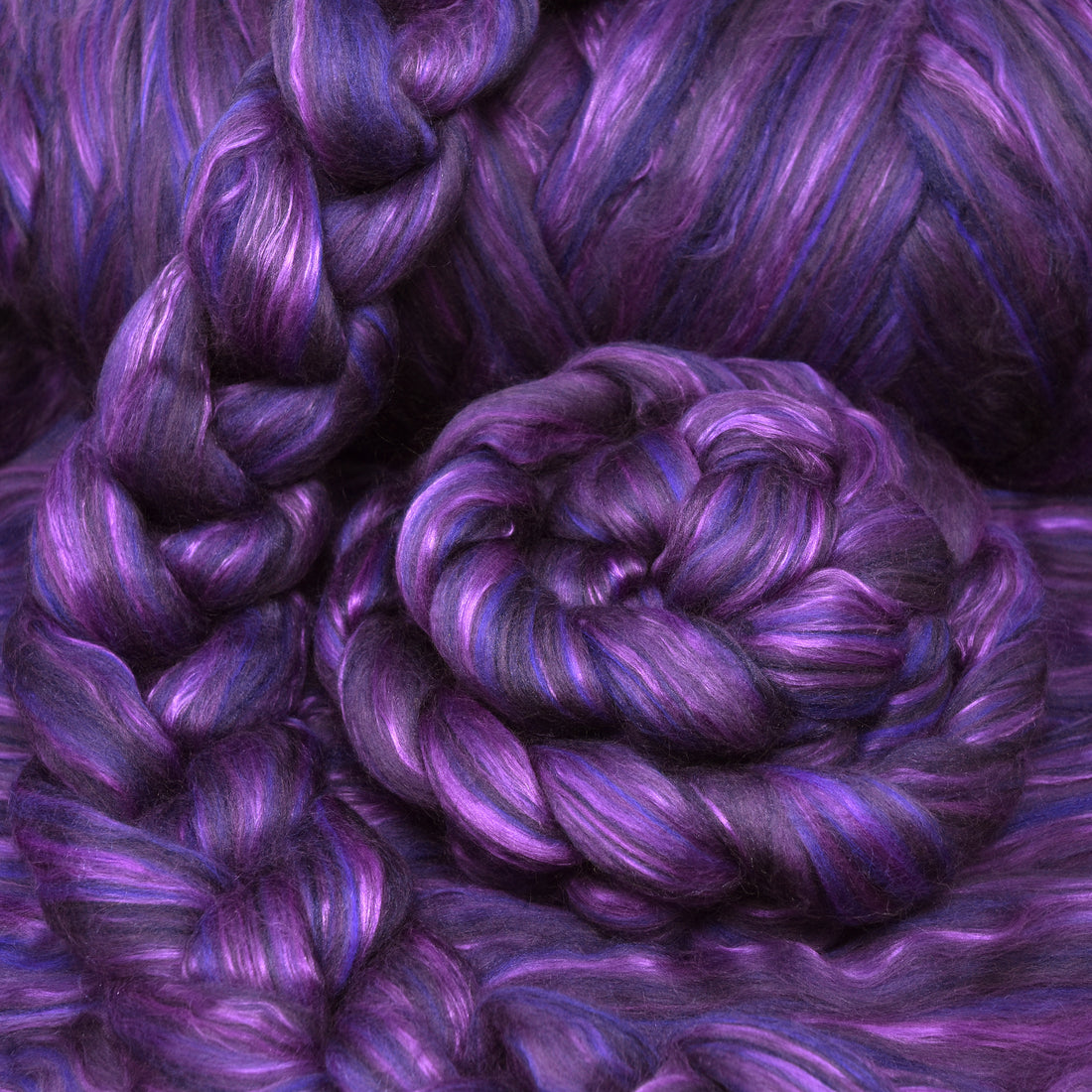 Luxe Blend - Merino & Silk - Regal Amethyst