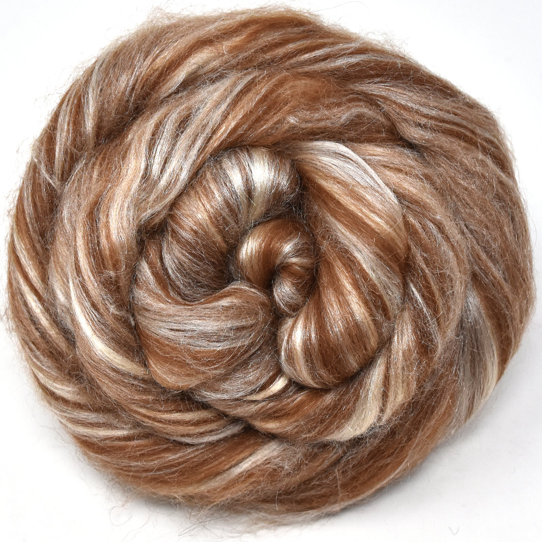 Merino Alpaca Camel Mulberry Silk Blend