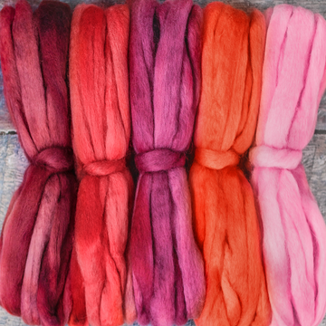 BFL Hand Dyed Collection - Fire