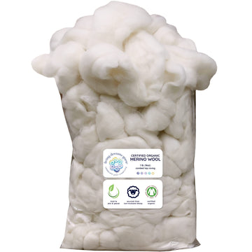 Organic Merino Wool Roving