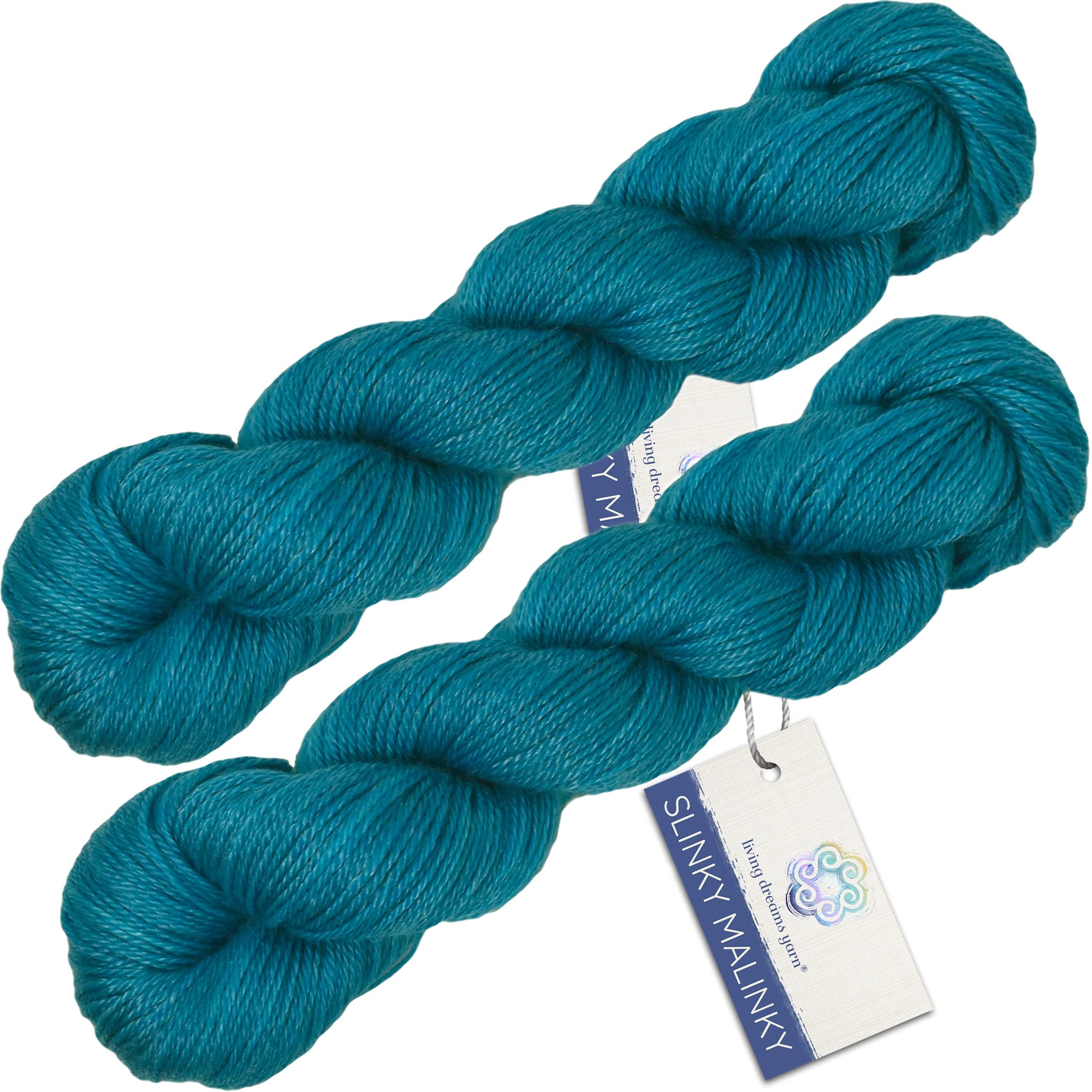 Slinky Malinky, Hand Dyed Sock Yarn - Cove