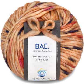 Bae Yarn, Bulky Merino Yarn - Honeybun