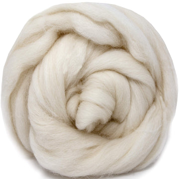BFL Wool Roving - Natural