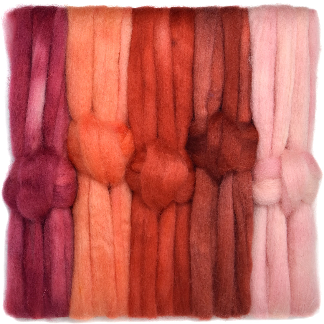 Cayenne Red Wool Top Rovng - Spn nto Yarn, Needle Felt Wet Felt All Cayenne Red Wool Top Rovng - Spn nto Yarn, Needle Felt Wet Felt All