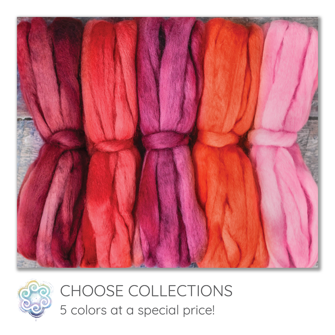 BFL Hand Dyed Collection - Fire