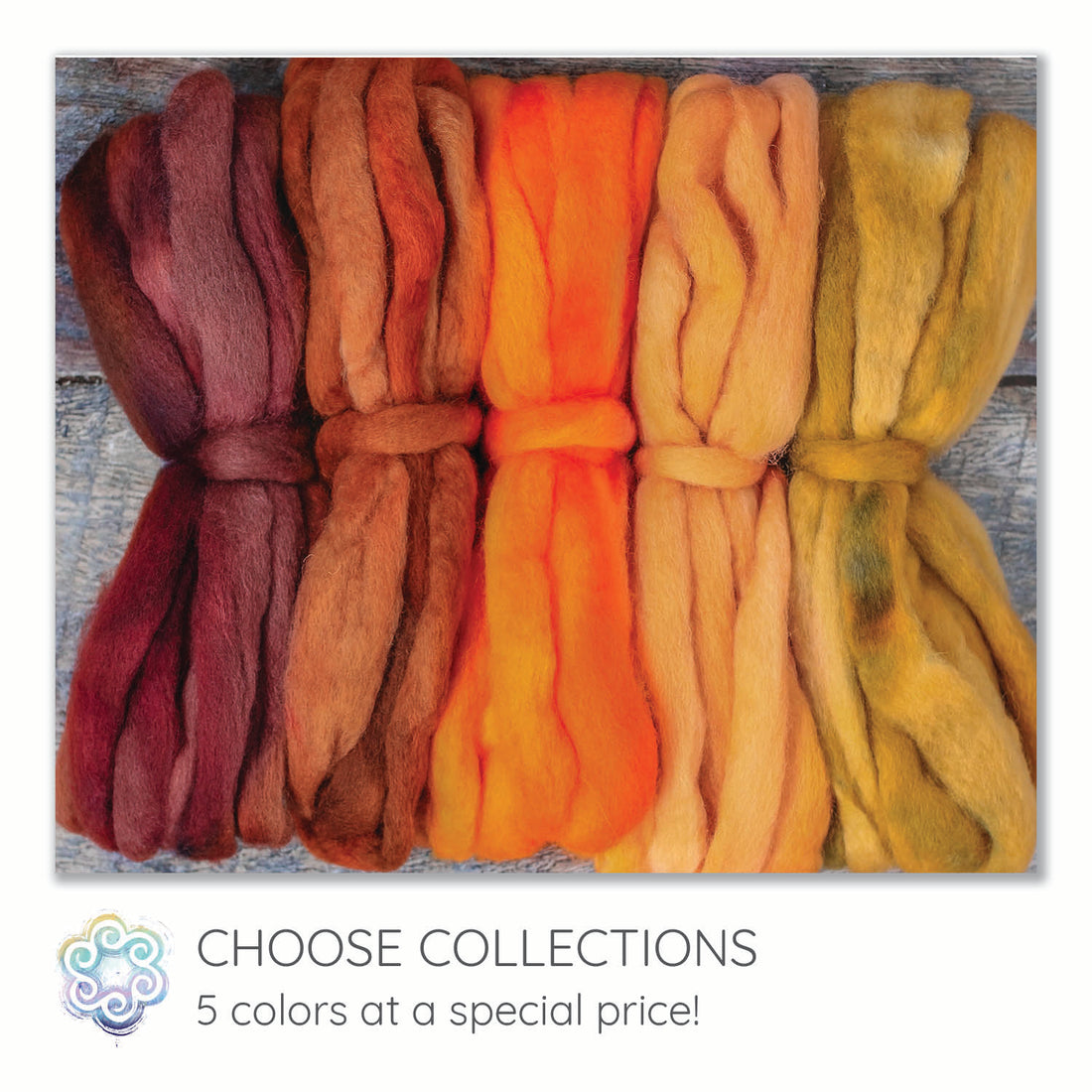BFL Hand Dyed Collection - Harvest