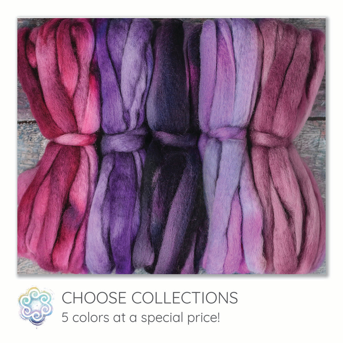 BFL Hand Dyed Collection - Purple Haze