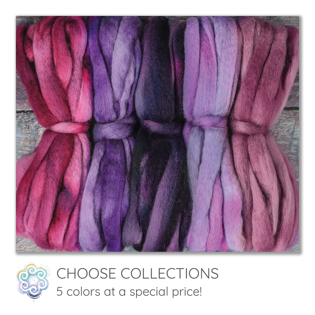 BFL Hand Dyed Collection - Greenery