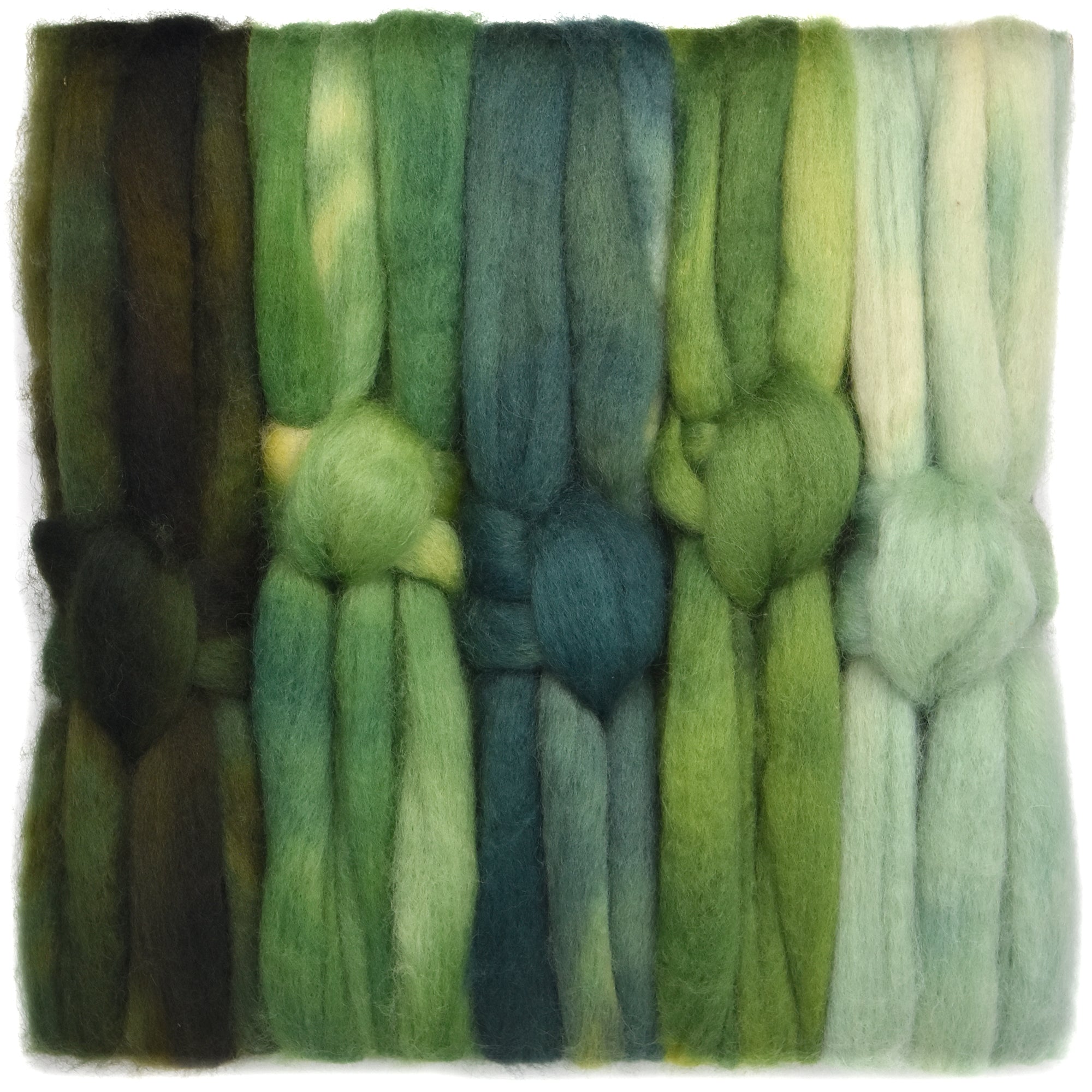 BFL Hand Dyed Collection - Greenery