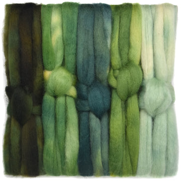 BFL Hand Dyed Collection - Greenery