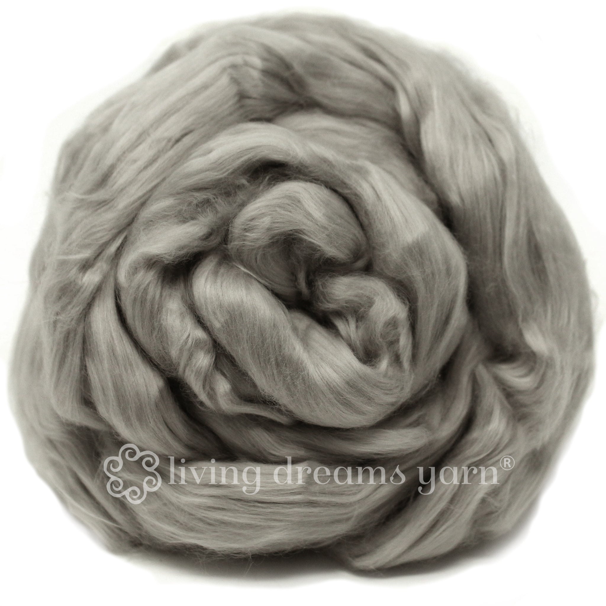 Dyed Cotton Combed Top - Silver