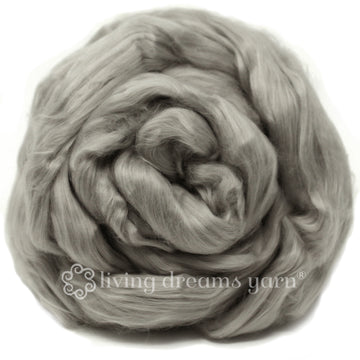 Dyed Cotton Combed Top - Silver