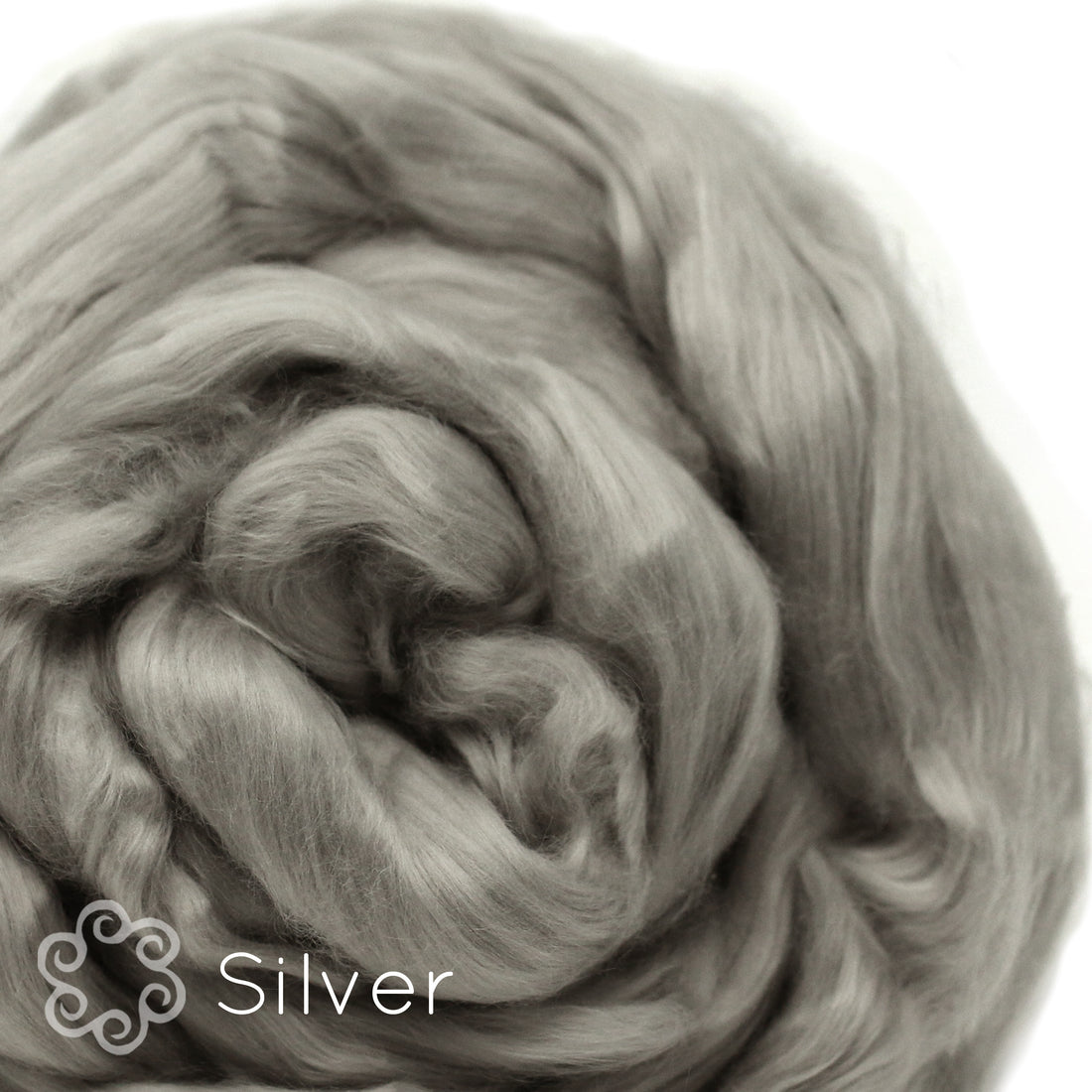 Dyed Cotton Combed Top - Silver