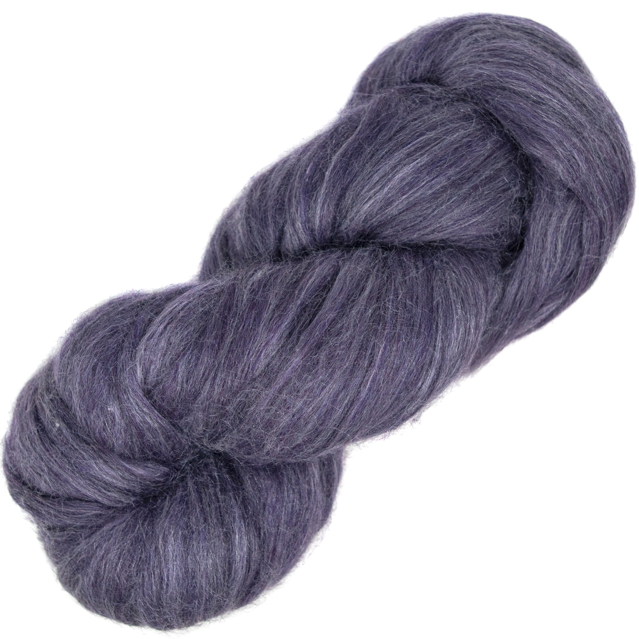 Pre-drafted Merino Silk for Easy Spinning - Orchid