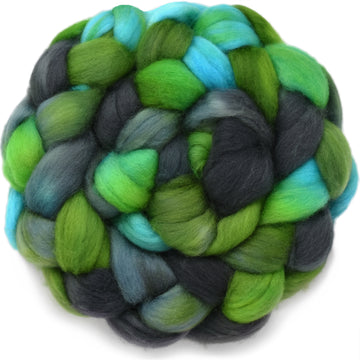 Double Dip, Hand Dyed Rambouillet Wool - Olympic