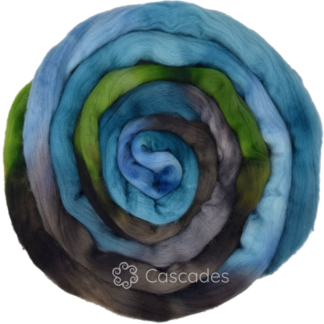 Double Dip, Hand Dyed Falkland Wool - Cascades
