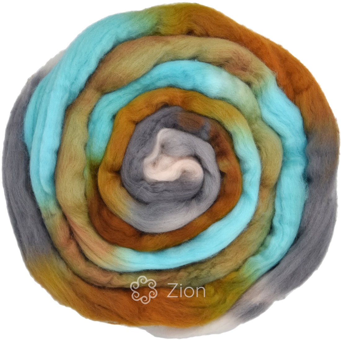 Double Dip, Hand Dyed Rambouillet Wool - Zion