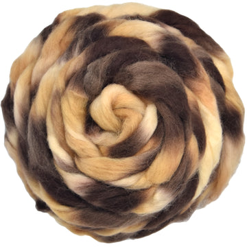 Pre-drafted Space Dyed Wool for Easy Spinning - Dig It