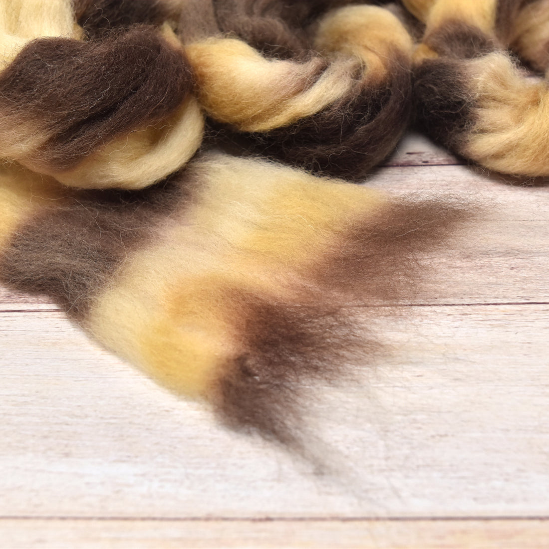 Spin Kit with Drop Spindle & Space Dyed Wool - Dig It