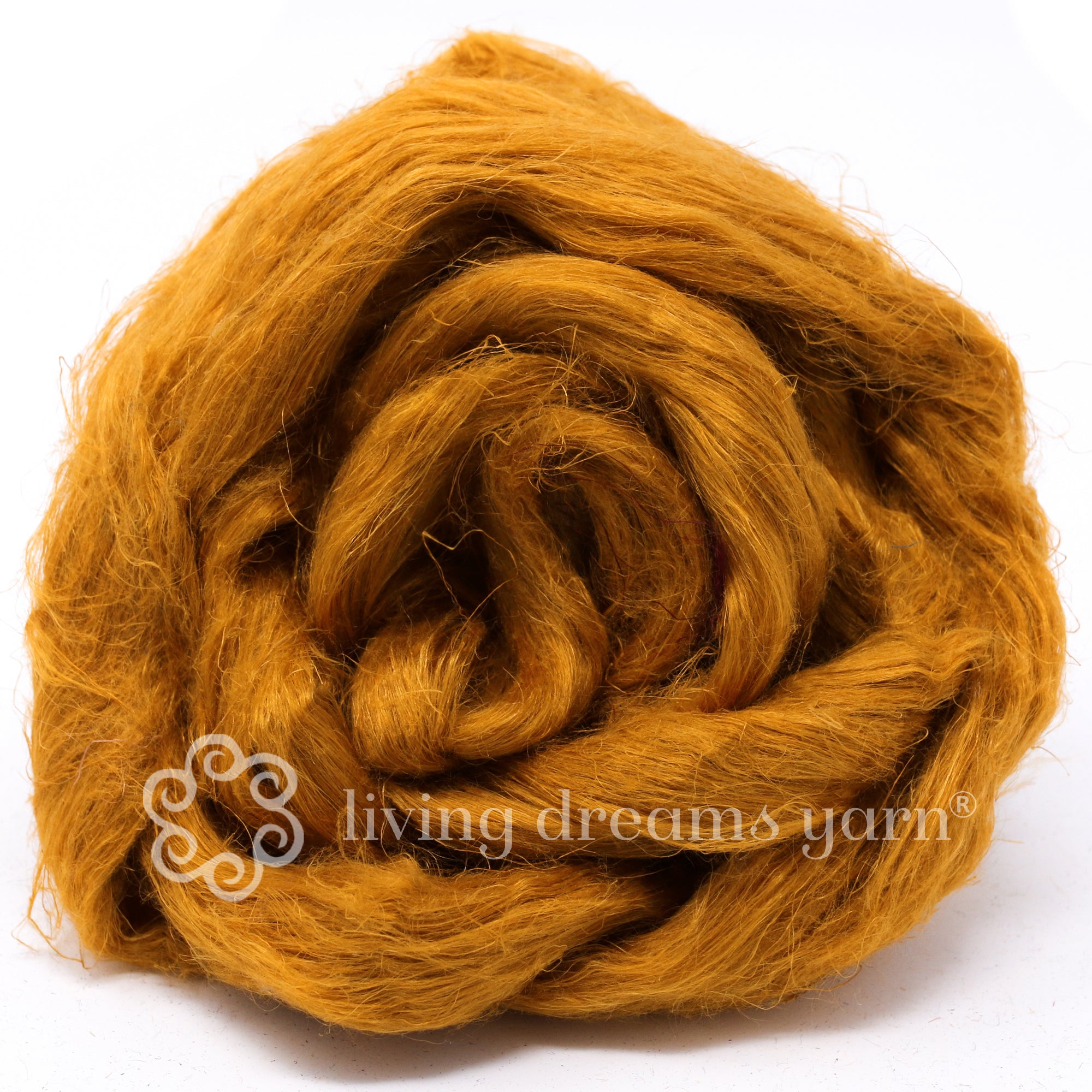 Flax Combed Top - Curry