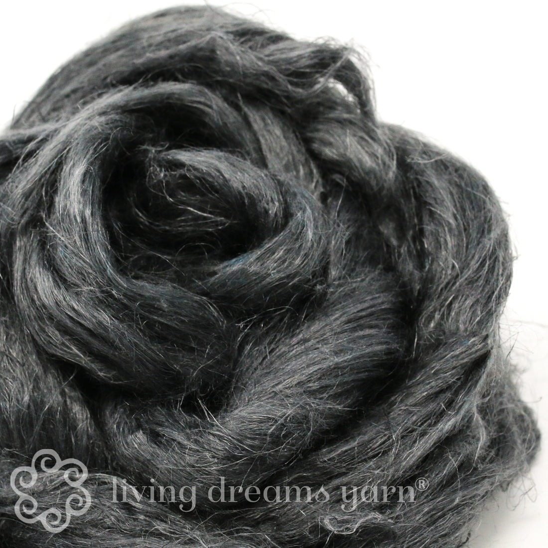 Flax Combed Top - Pewter