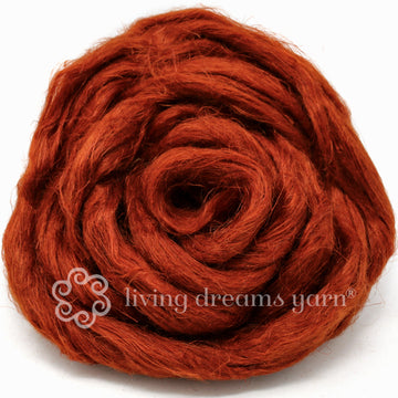 Flax Combed Top - Rust