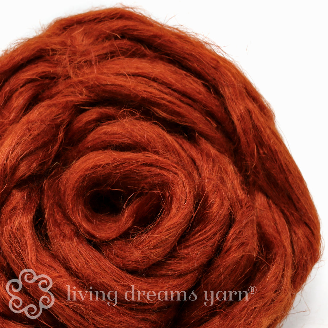 Flax Combed Top - Rust
