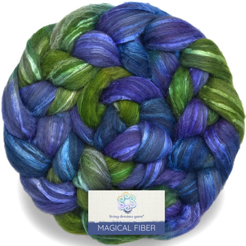 Magical Silk Merino Blend, Hand Dyed - Callisto 4oz