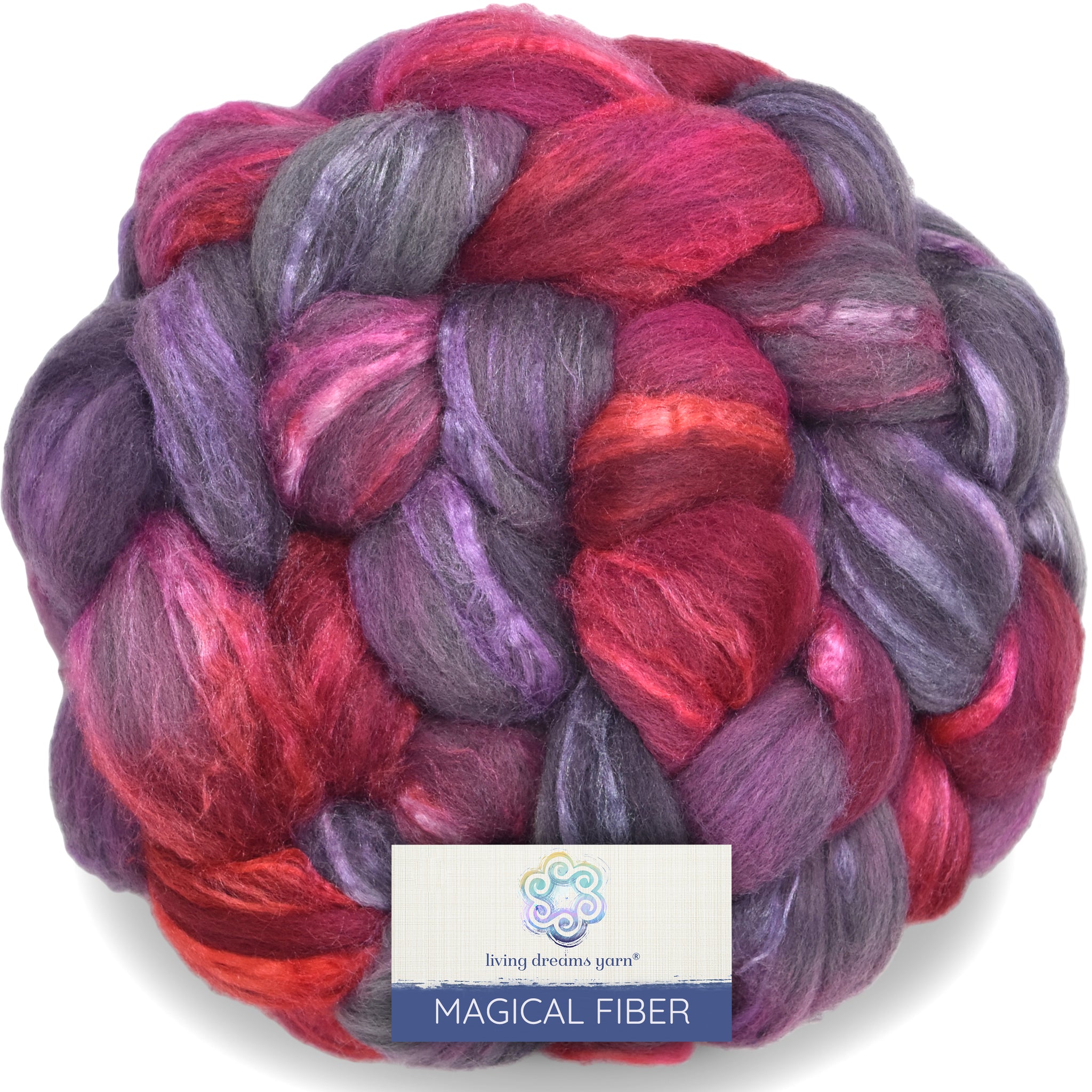 Magical Silk Merino Blend, Hand Dyed - Phoenix 4oz