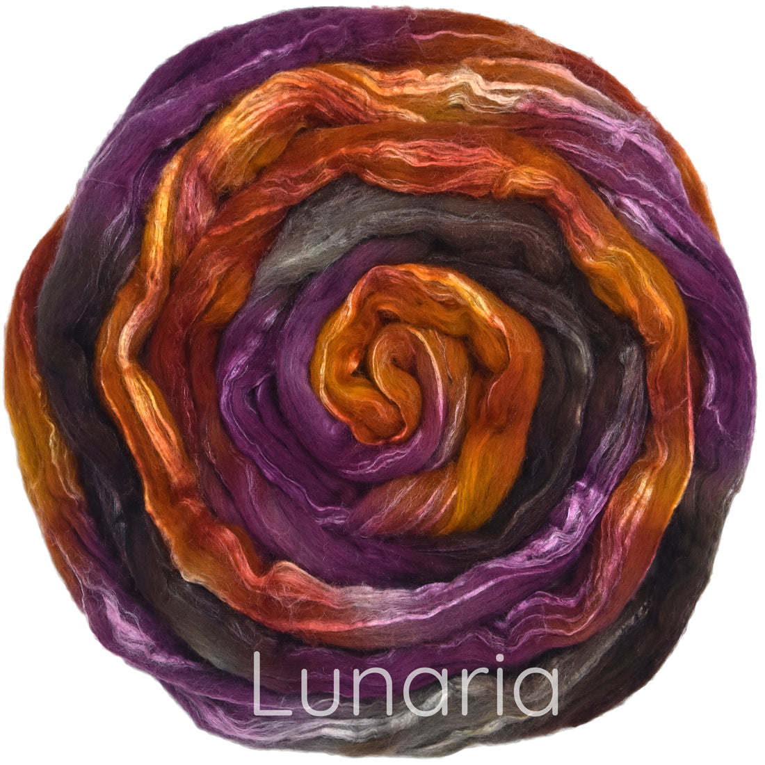 Magical Silk Merino Blend, Hand Dyed - Lunaria 4oz