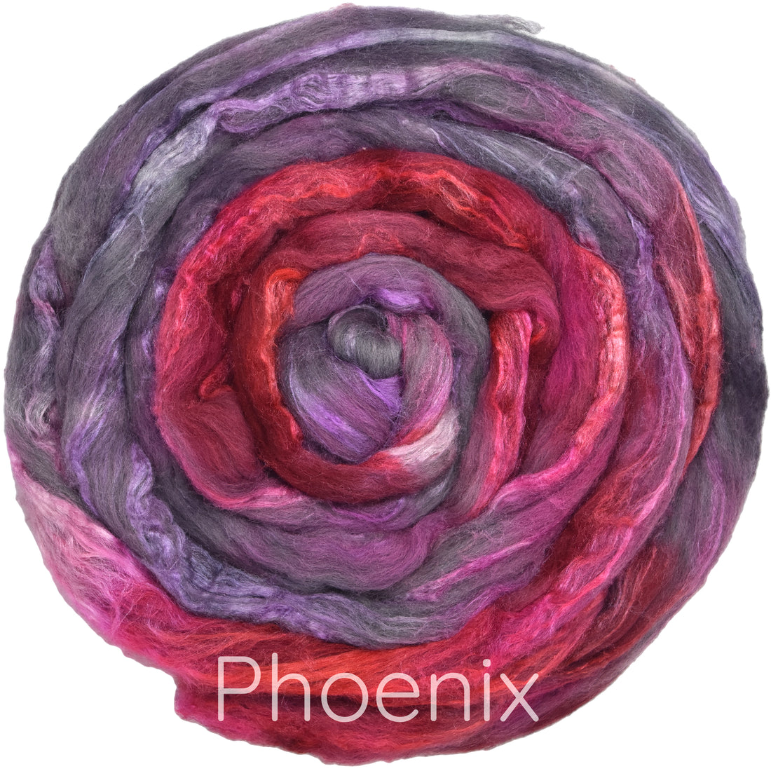 Magical Silk Merino Blend, Hand Dyed - Phoenix 4oz
