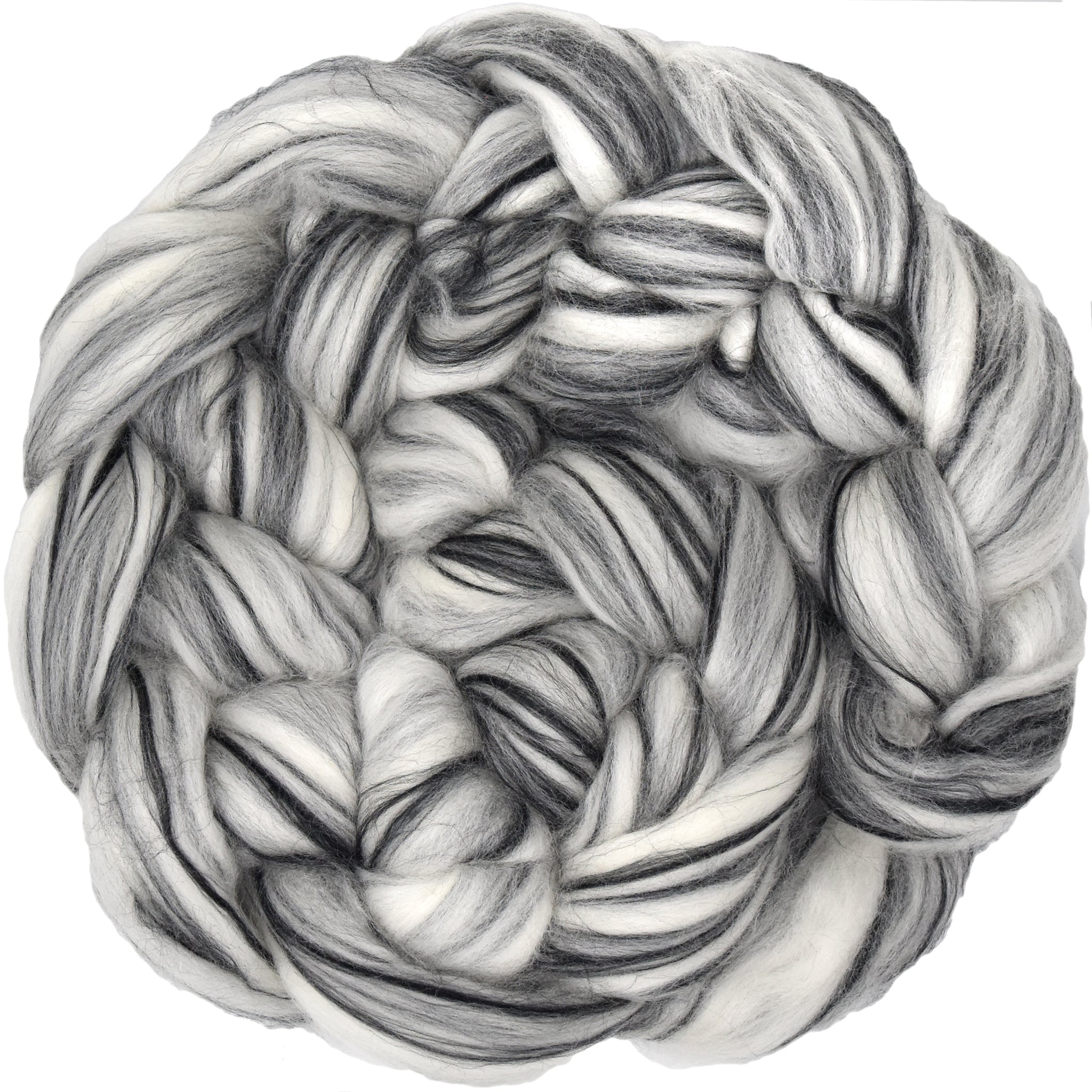 Merino Tencel Roving - Natural Undyed
