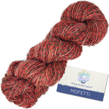Mofetti DK Yarn - Mohair Yarn with Confetti Speckles - Jubilee