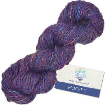 Mofetti DK Yarn - Mohair Yarn with Confetti Speckles - Masquerade
