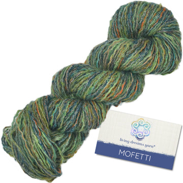 Mofetti DK Yarn - Mohair Yarn with Confetti Speckles - Mixer