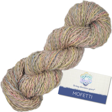 Mofetti DK Yarn - Mohair Yarn with Confetti Speckles - Soiree