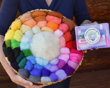 Needle Felting Kit for Beginner - 54 Color Deluxe