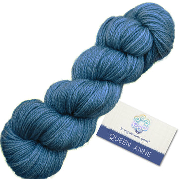 Queen Anne Lace Yarn - Blueberry