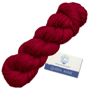 Queen Anne Lace Yarn - Ruby Red