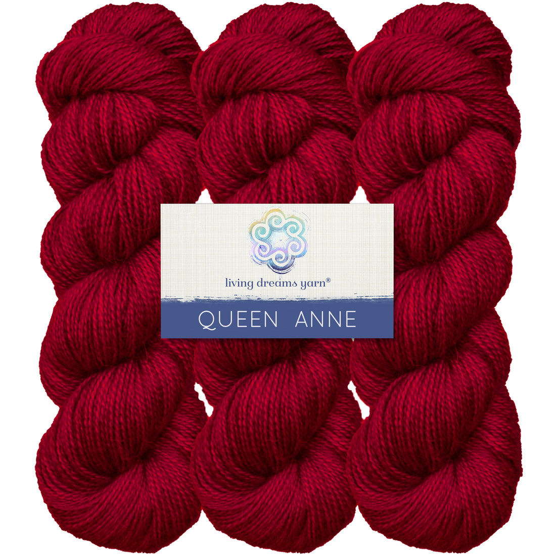 Queen Anne Lace Yarn - Ruby Red