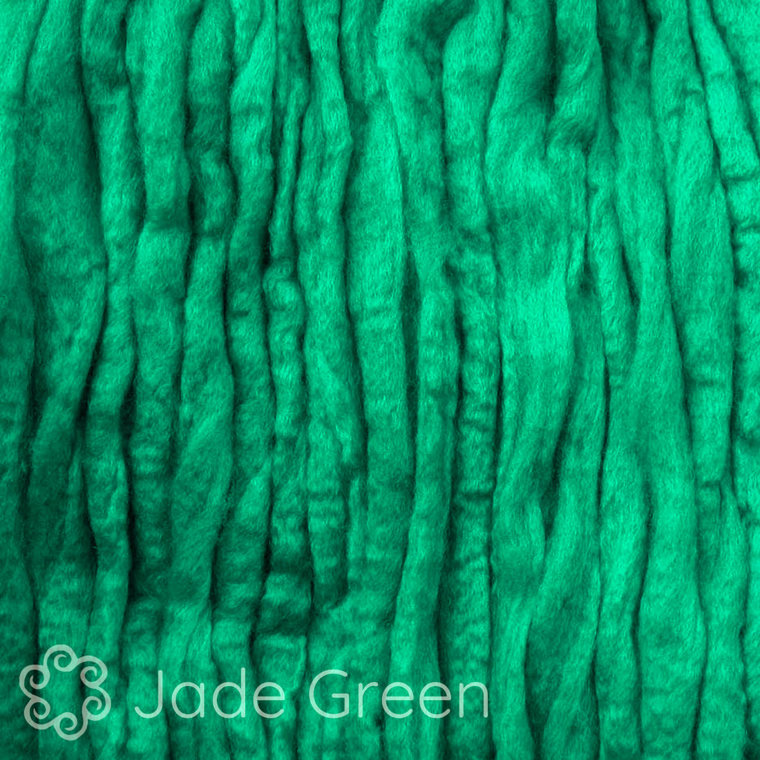 Spin Kit with Drop Spindle & BFL Wool - Jade Green