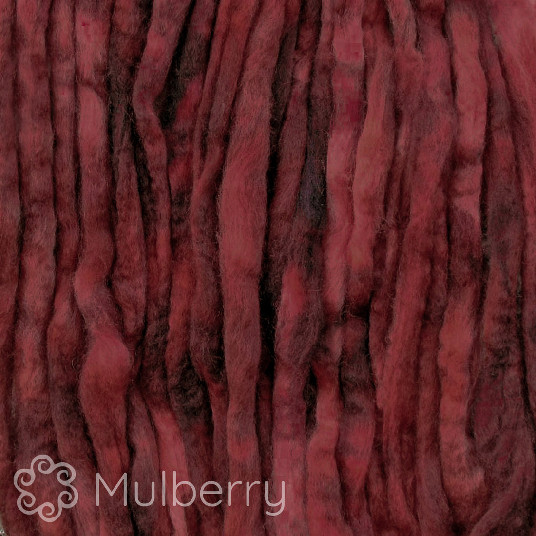 Spin Kit with Drop Spindle & BFL Wool - Mulberry