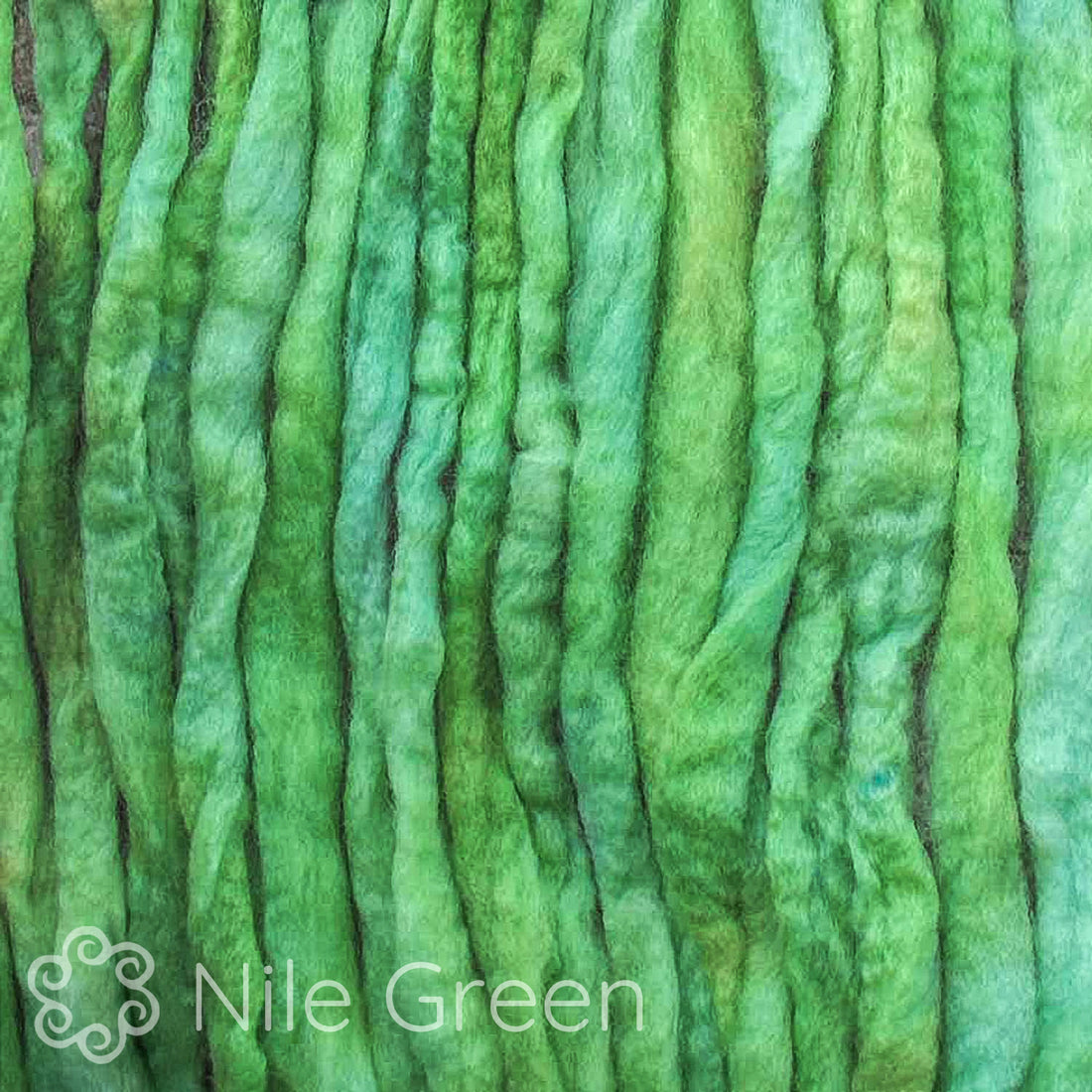 Spin Kit with Drop Spindle & BFL Wool - Nile Green