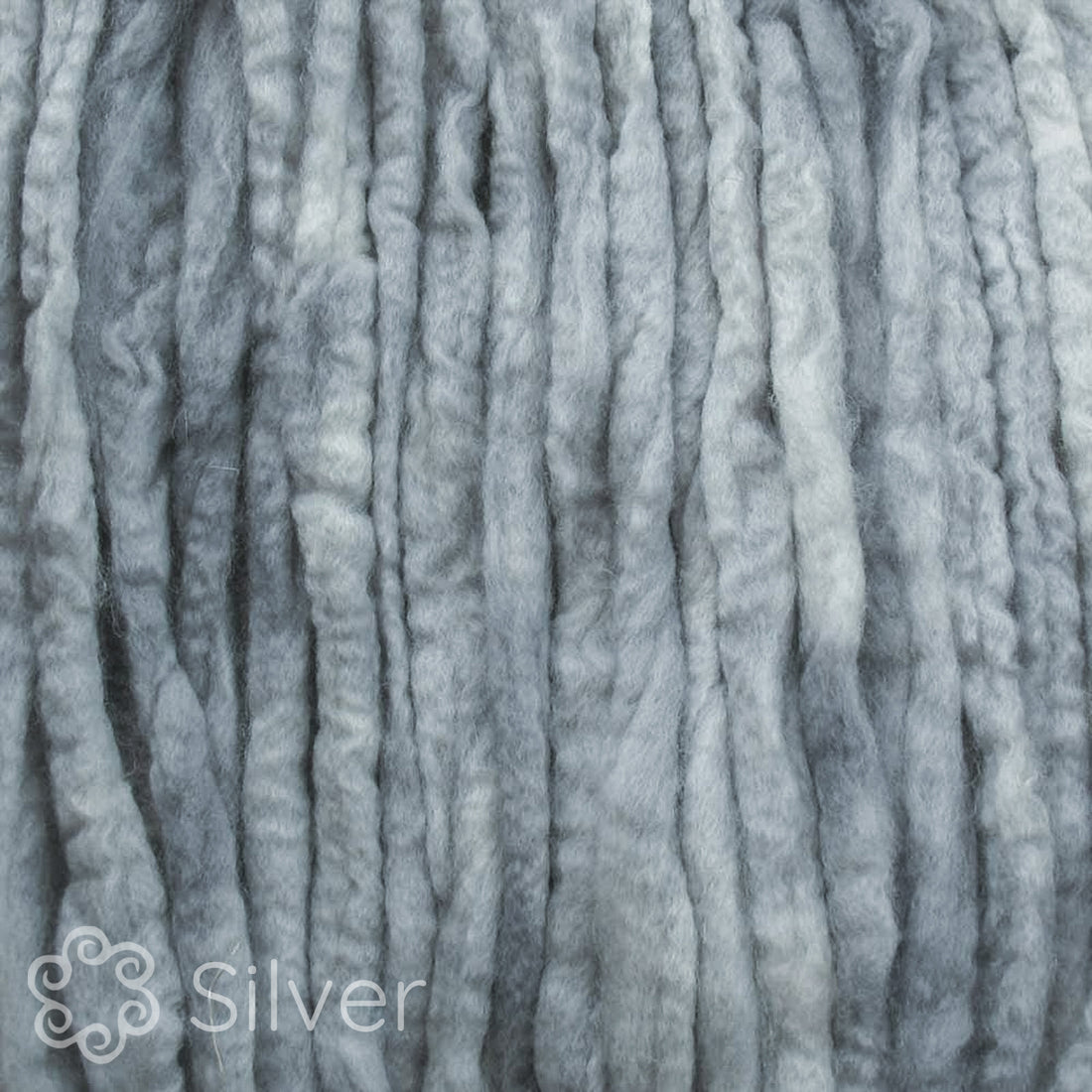 Spin Kit with Drop Spindle & BFL Wool - Silver