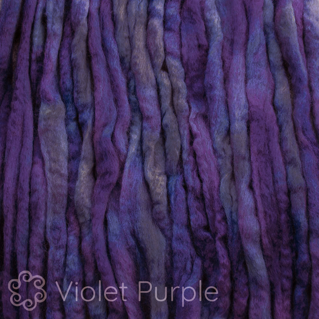 Spin Kit with Drop Spindle & BFL Wool - Violet