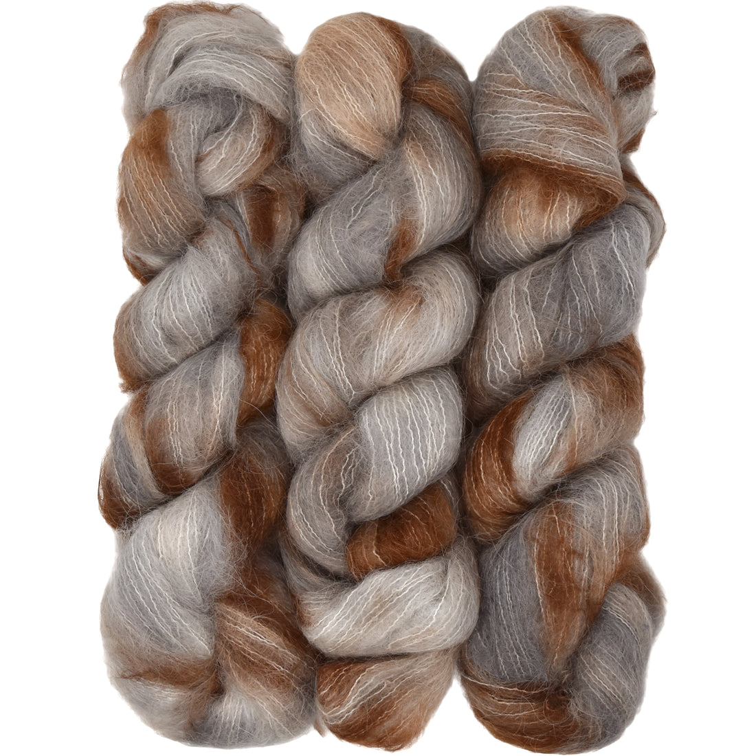 Suri Sensation, Hand Dyed Yarn with Halo - Horseplay